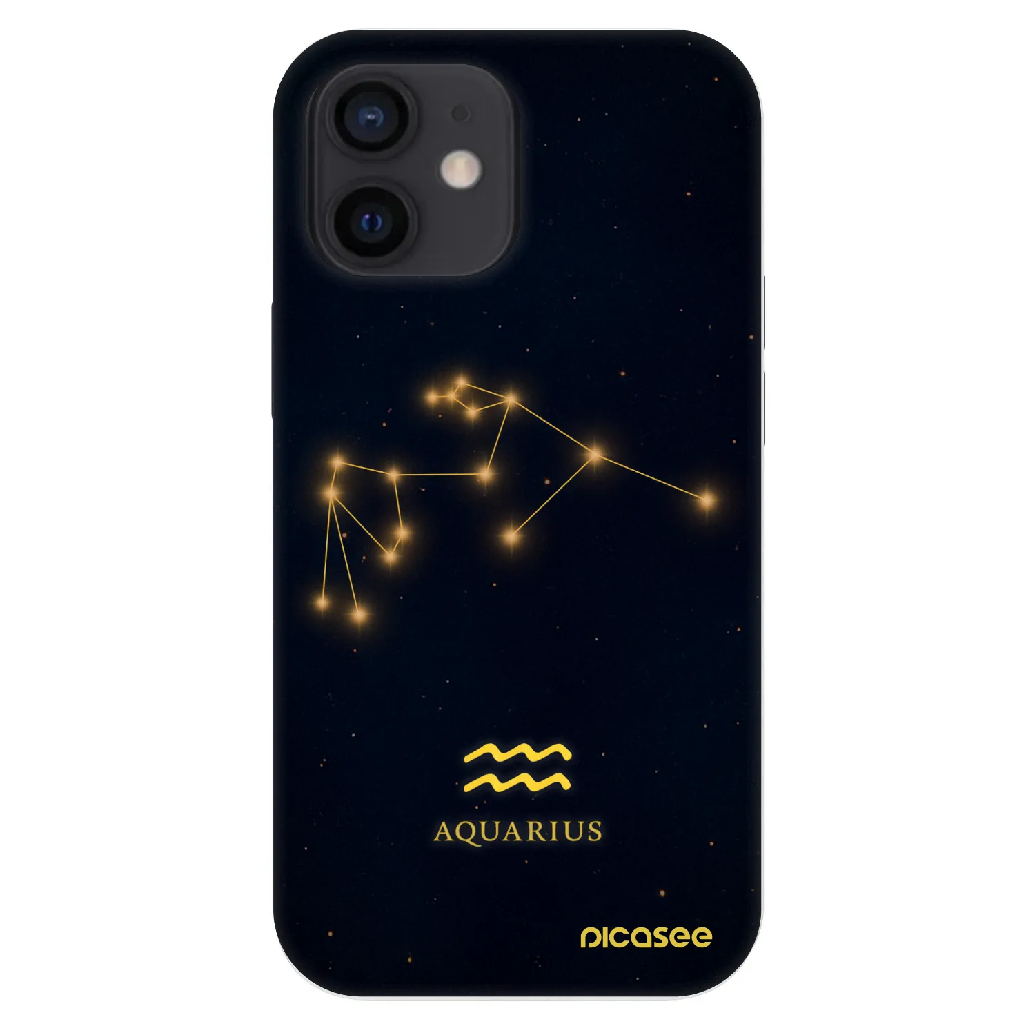 Picasee Fashion Case pro Apple iPhone 12 mini - AQUARIUS