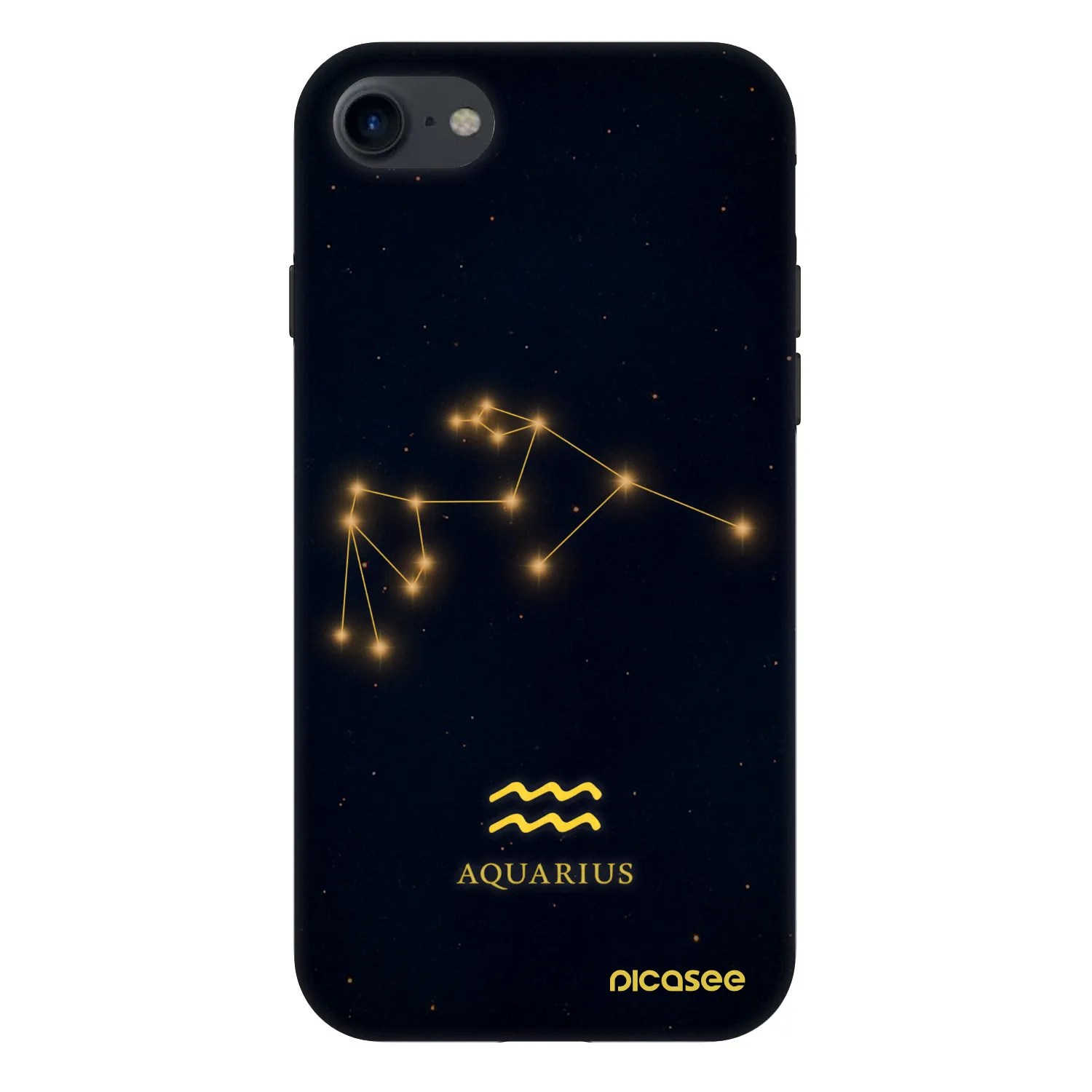 Picasee Fashion Case pro Apple iPhone SE 2020 - AQUARIUS