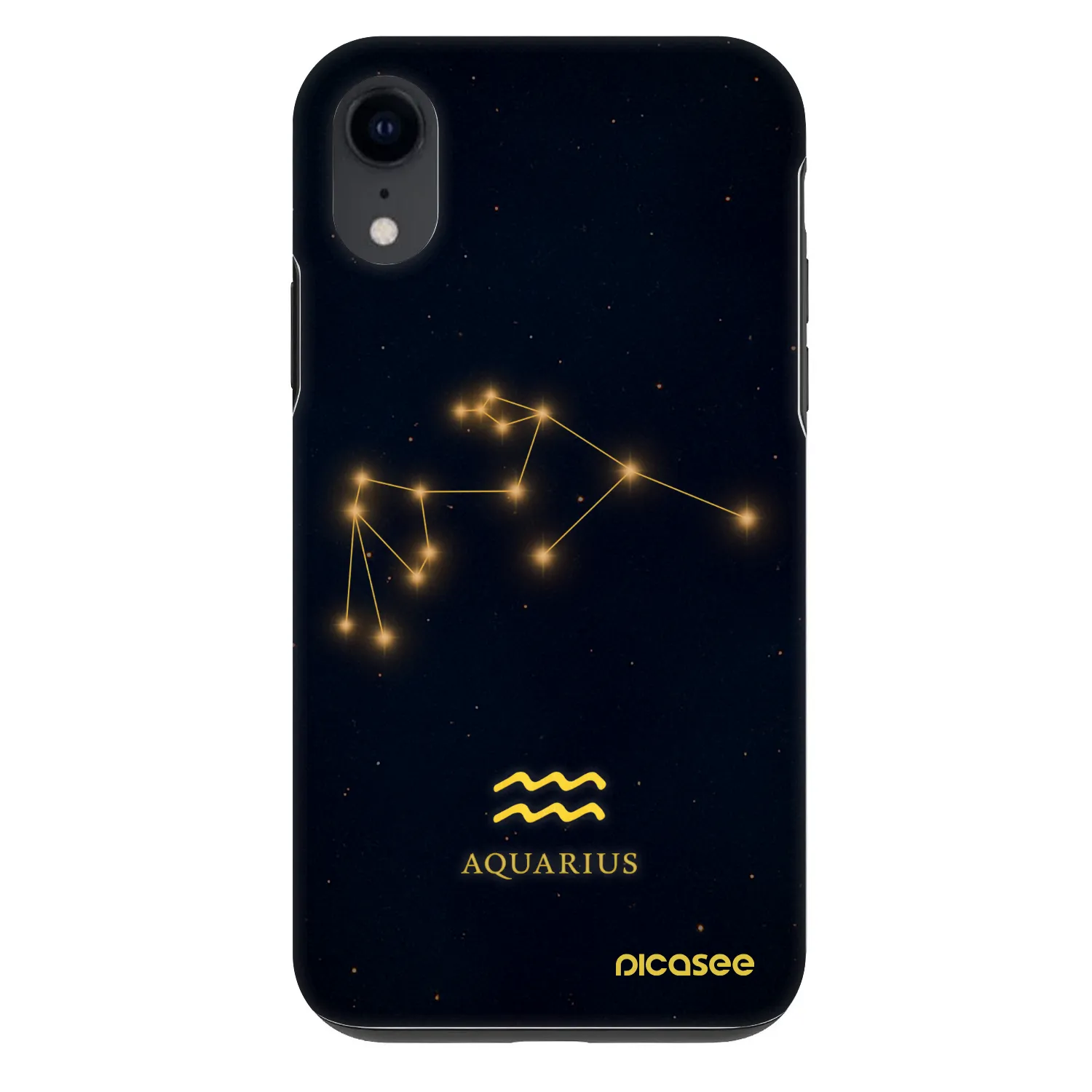 Picasee Fashion Case pro Apple iPhone XR - AQUARIUS