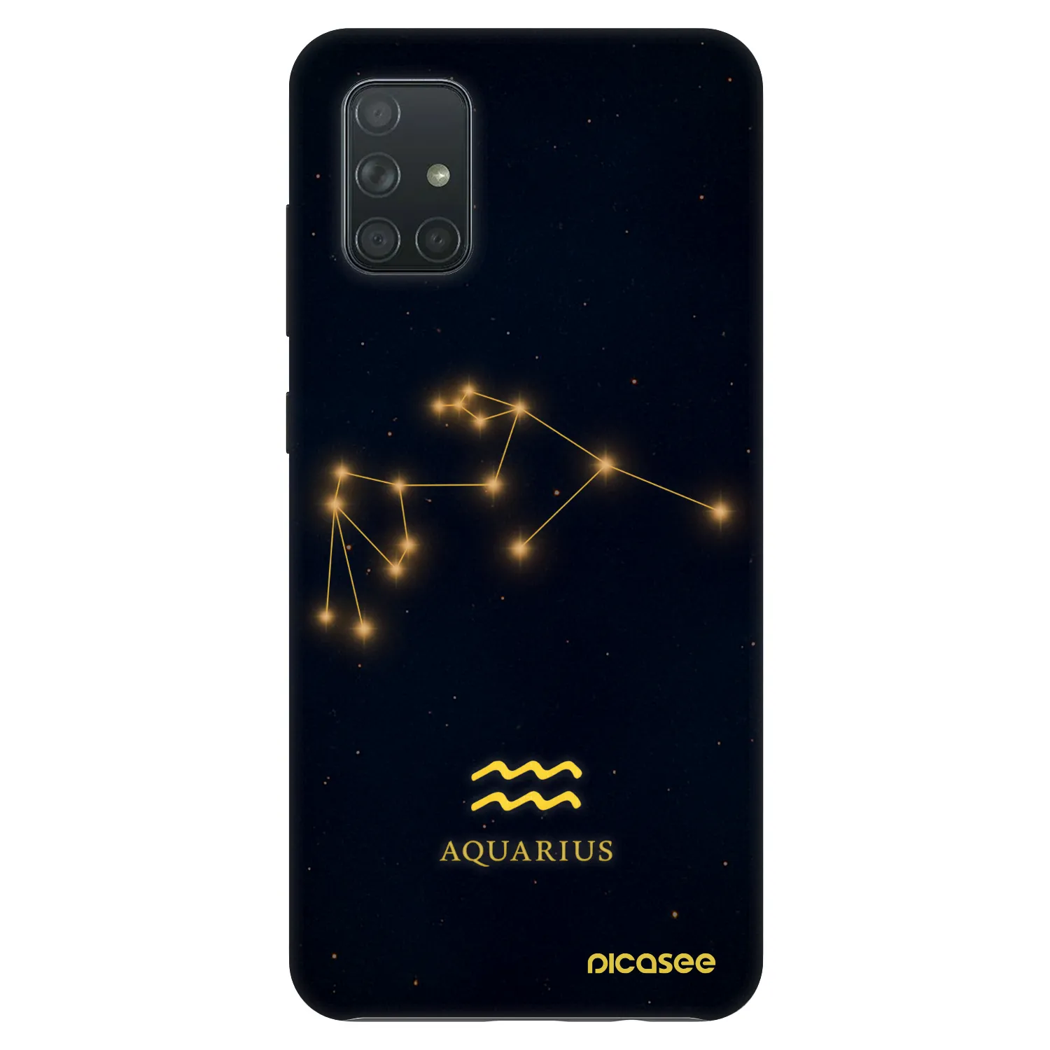 Picasee Fashion Case pro Samsung Galaxy A71 A715F - AQUARIUS