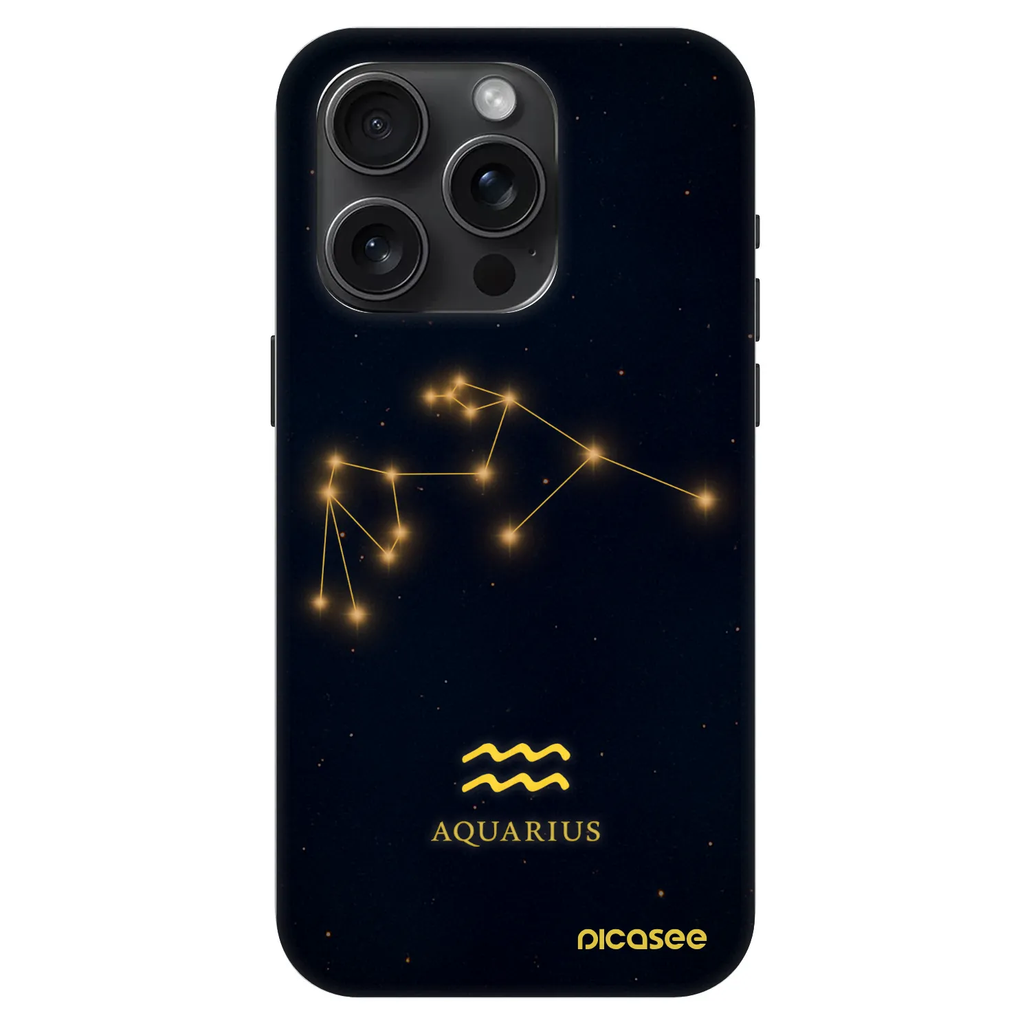 Picasee Fashion Case MagSafe Apple iPhone 15 Pro - AQUARIUS