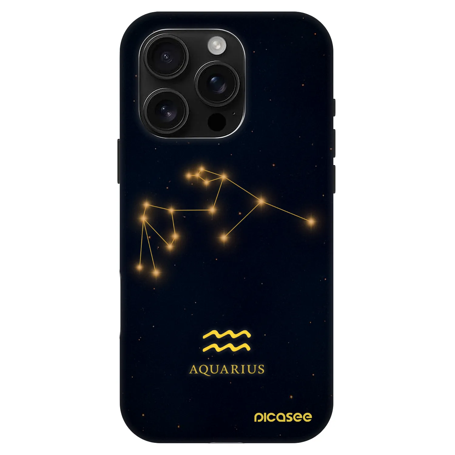 Picasee Fashion Case MagSafe Apple iPhone 16 Pro - AQUARIUS