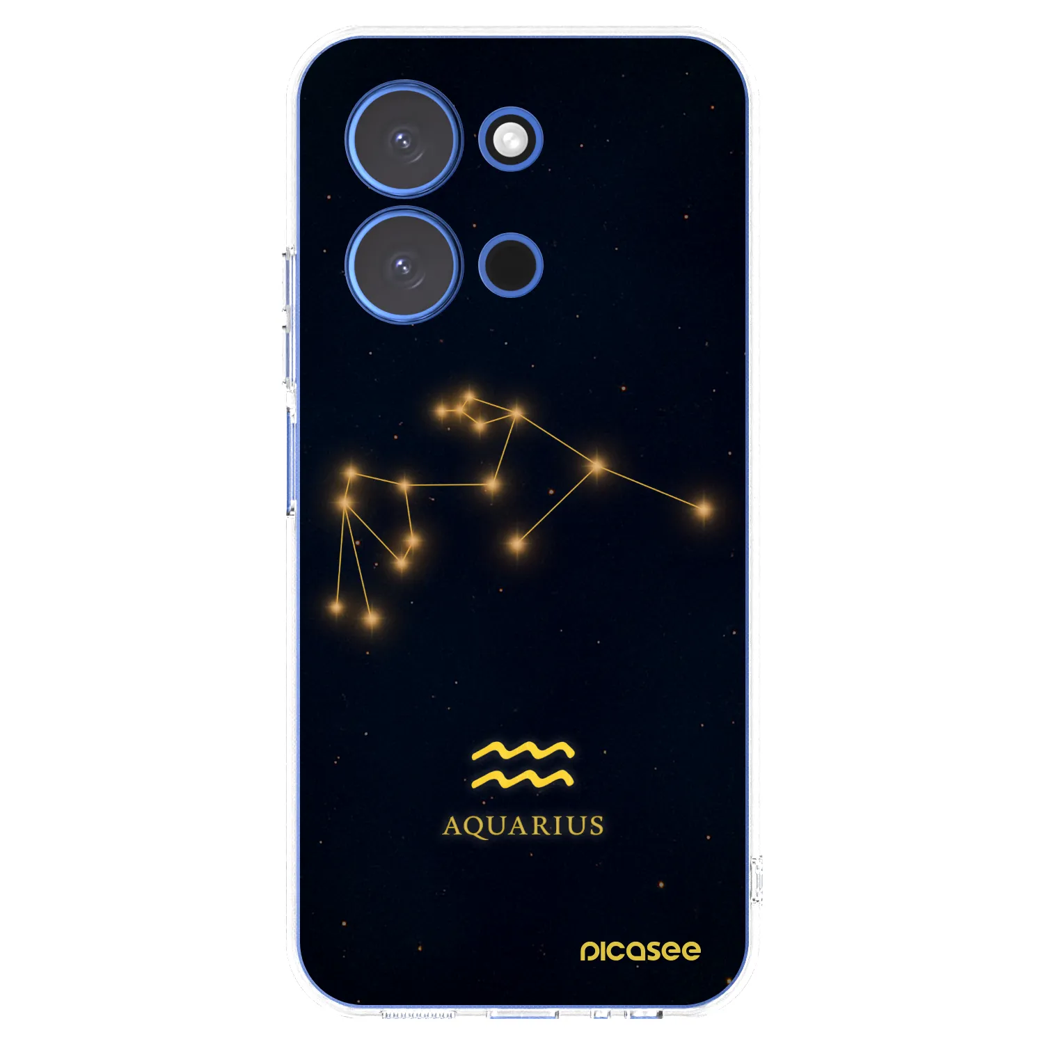 Picasee silikonový průhledný obal pro Xiaomi Redmi 15C 4G - AQUARIUS