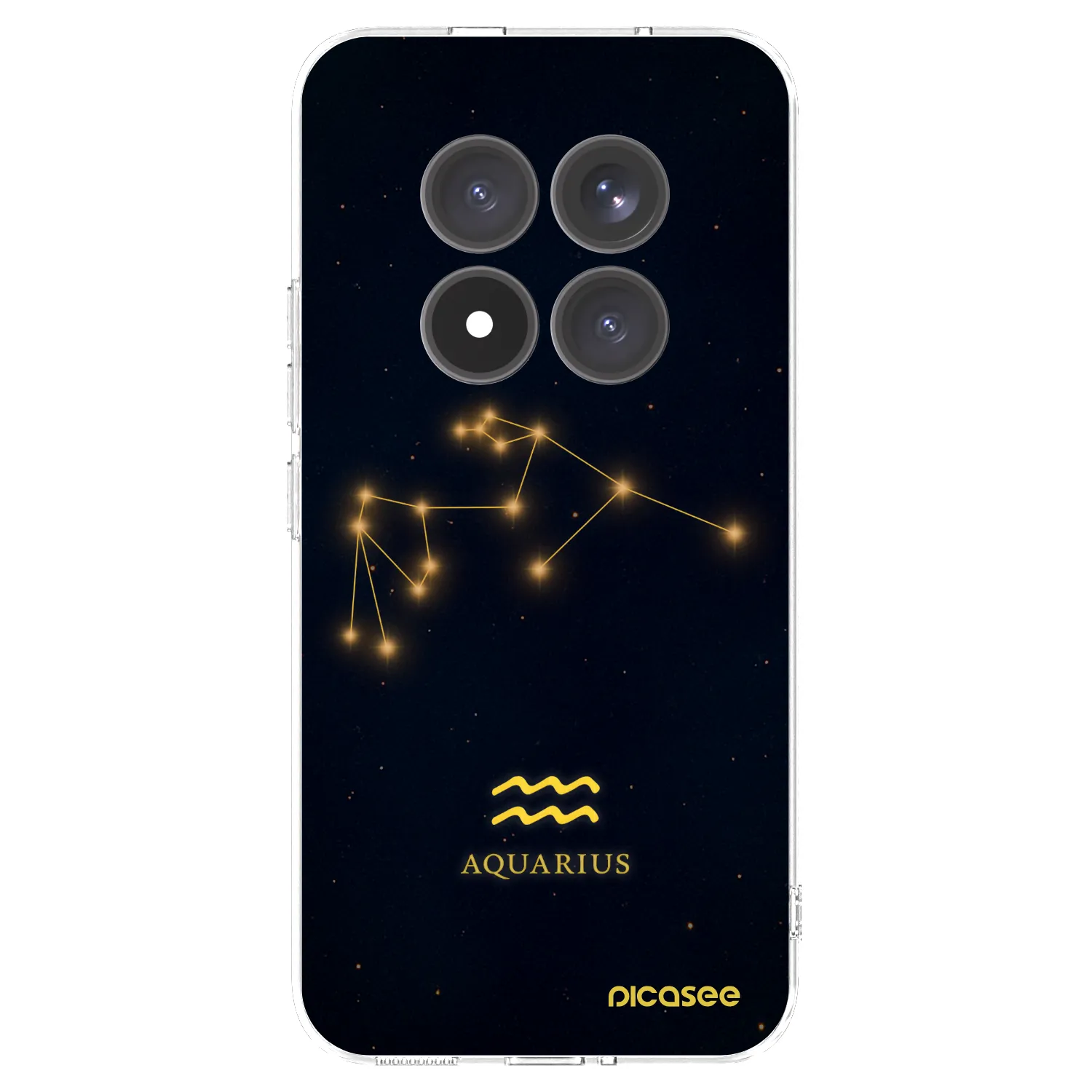 Picasee silikonový průhledný obal pro Xiaomi Redmi Note 15 Pro+ - AQUARIUS
