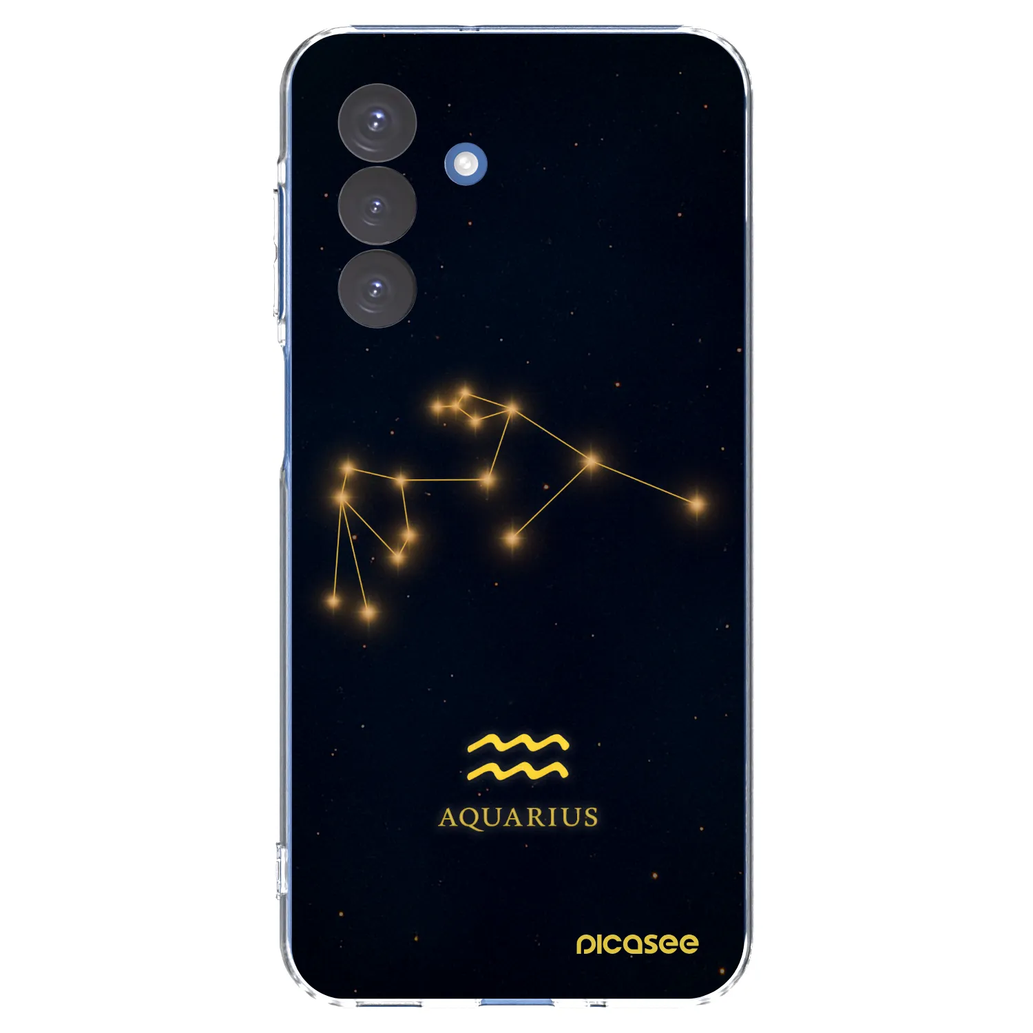 Picasee silikonový průhledný obal pro Samsung Galaxy A17 5G - AQUARIUS