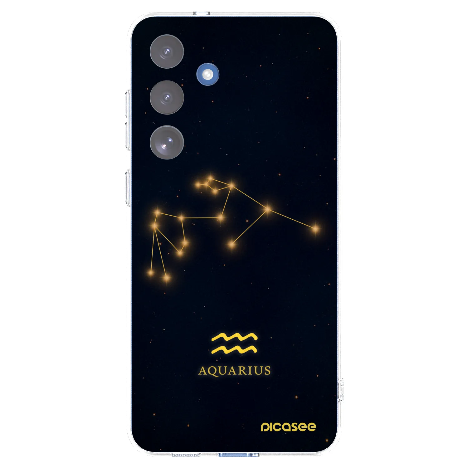 Picasee silikonový průhledný obal pro Samsung Galaxy S25 FE 5G - AQUARIUS