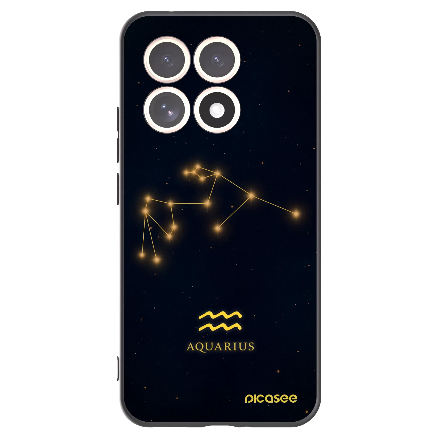Picasee silikonový černý obal pro Xiaomi 15T - AQUARIUS