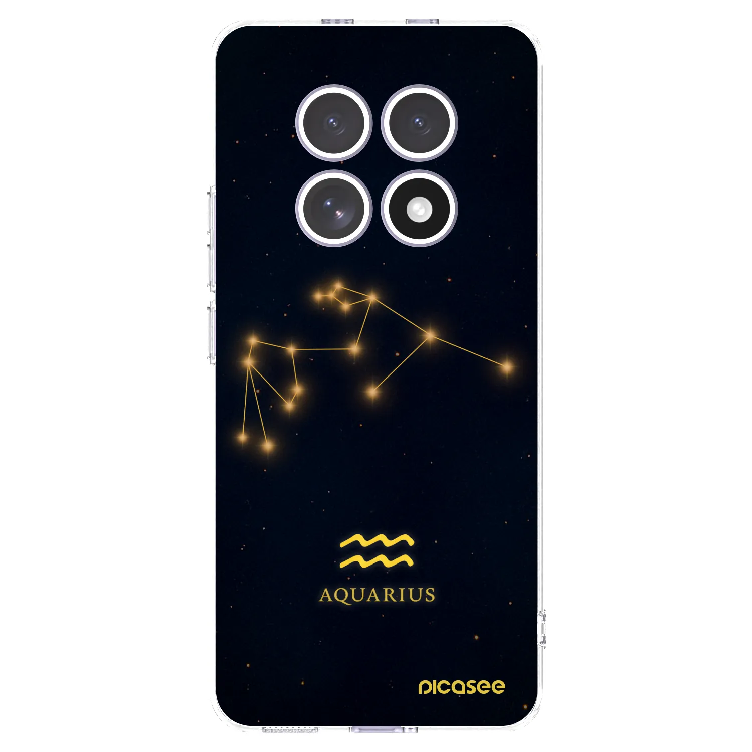 Picasee silikonový průhledný obal pro Xiaomi Redmi Note 15 - AQUARIUS