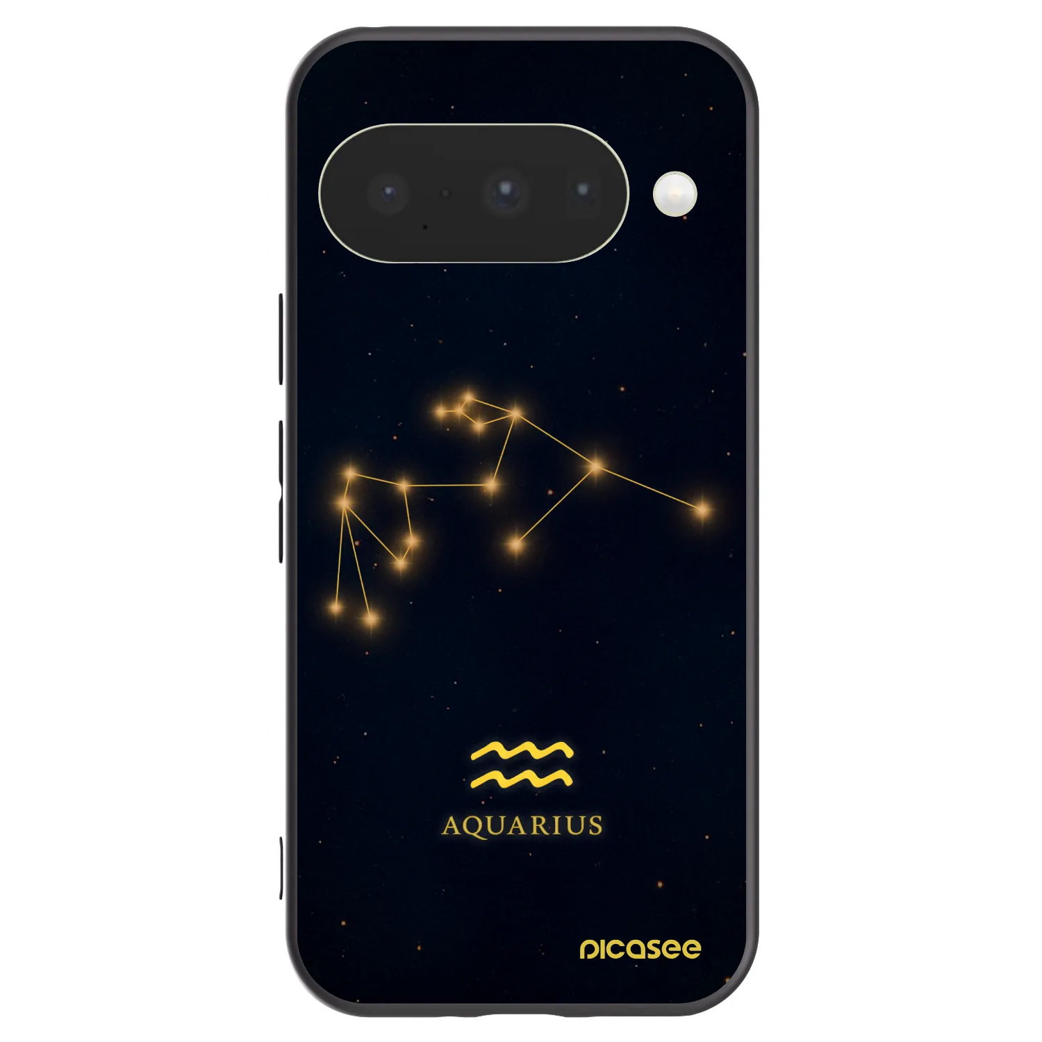 Picasee silikonový černý obal pro Google Pixel 10 - AQUARIUS