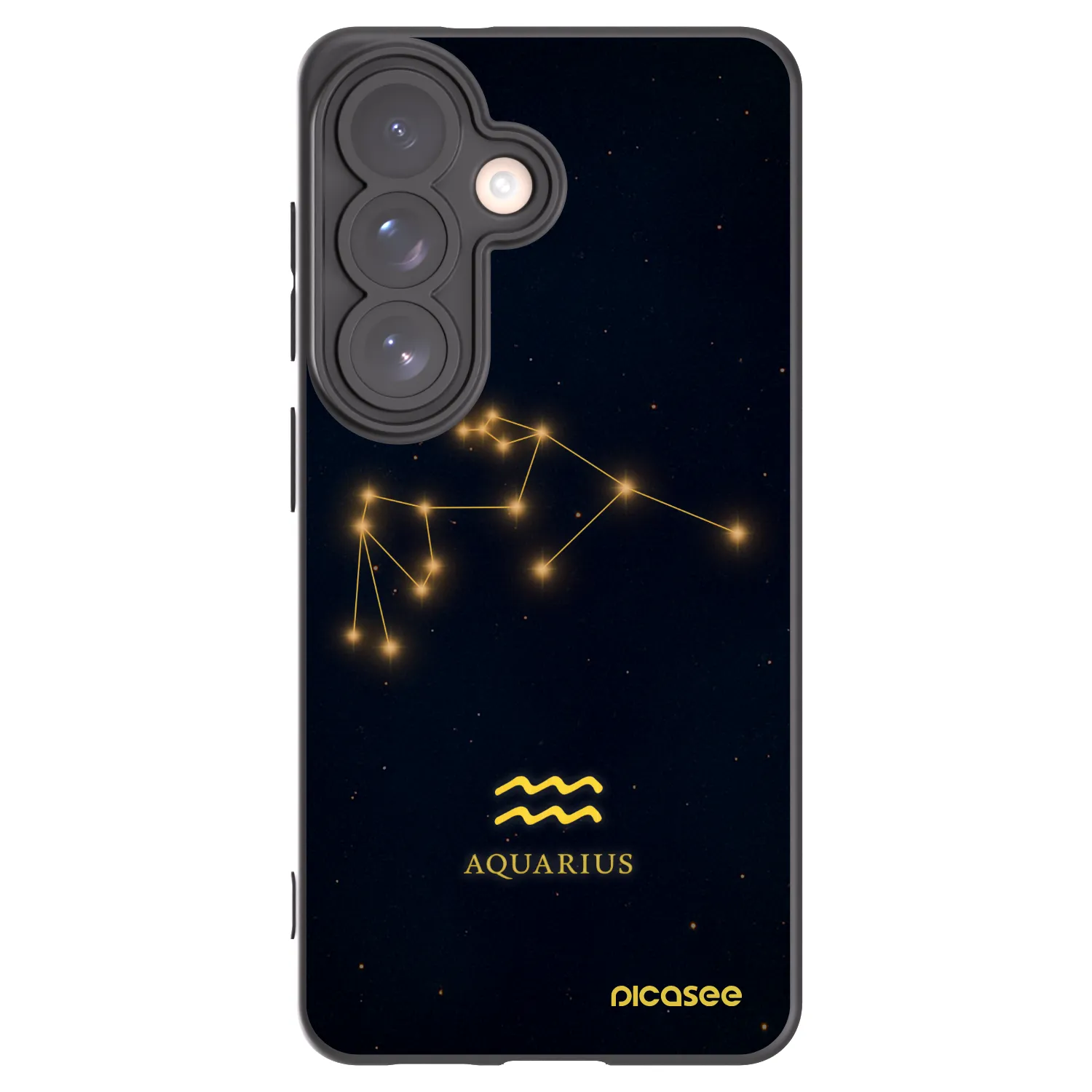 Picasee silikonový černý obal pro Samsung Galaxy S26 - AQUARIUS