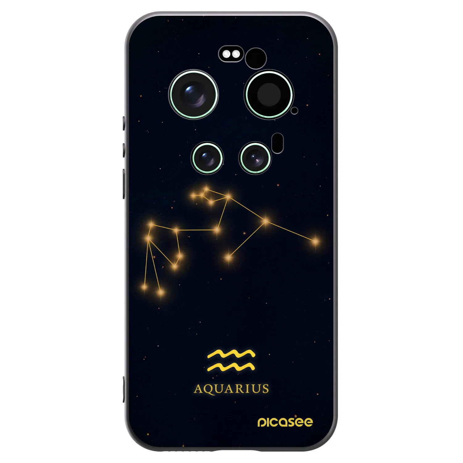 Picasee silikonový černý obal pro Xiaomi 17 Ultra - AQUARIUS