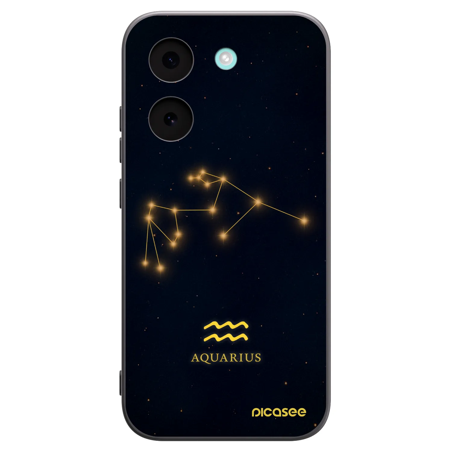 Picasee silikonový černý obal pro Xiaomi Poco X8 Pro - AQUARIUS