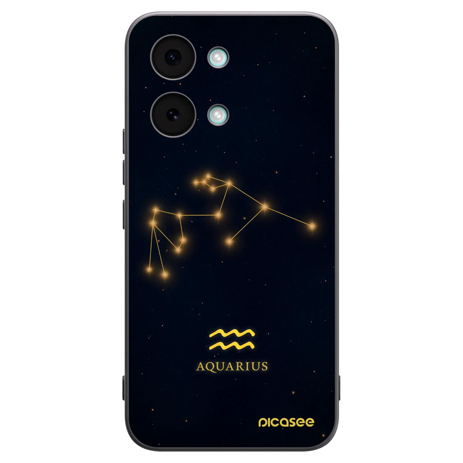 Picasee silikonový černý obal pro Xiaomi Poco X8 Pro Max - AQUARIUS