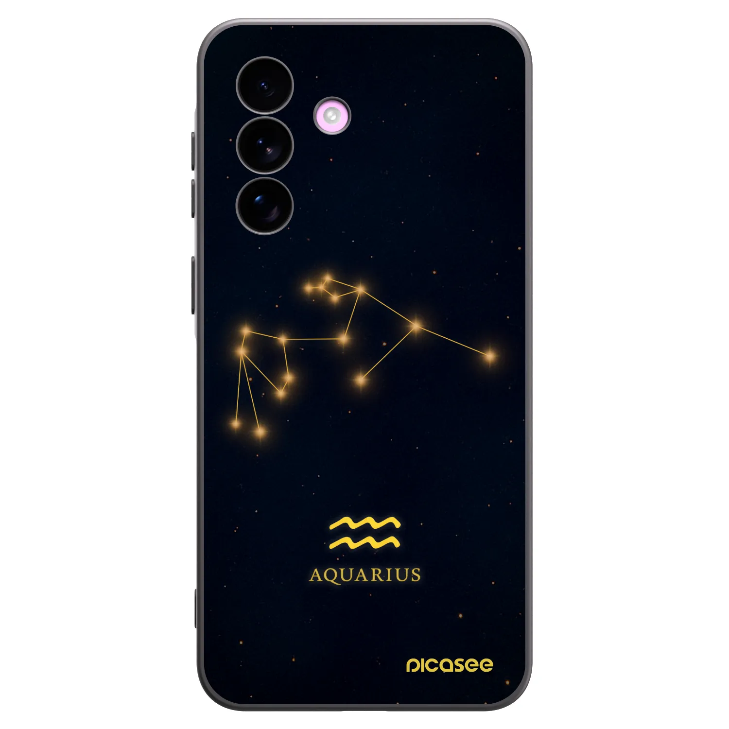 Picasee silikonový černý obal pro Samsung Galaxy A57 5G - AQUARIUS