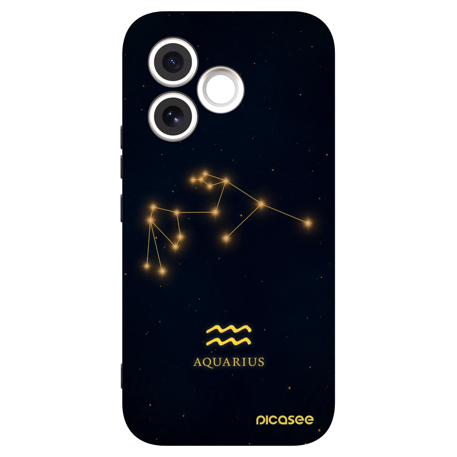 Picasee silikonový černý obal pro Honor 600 Lite - AQUARIUS