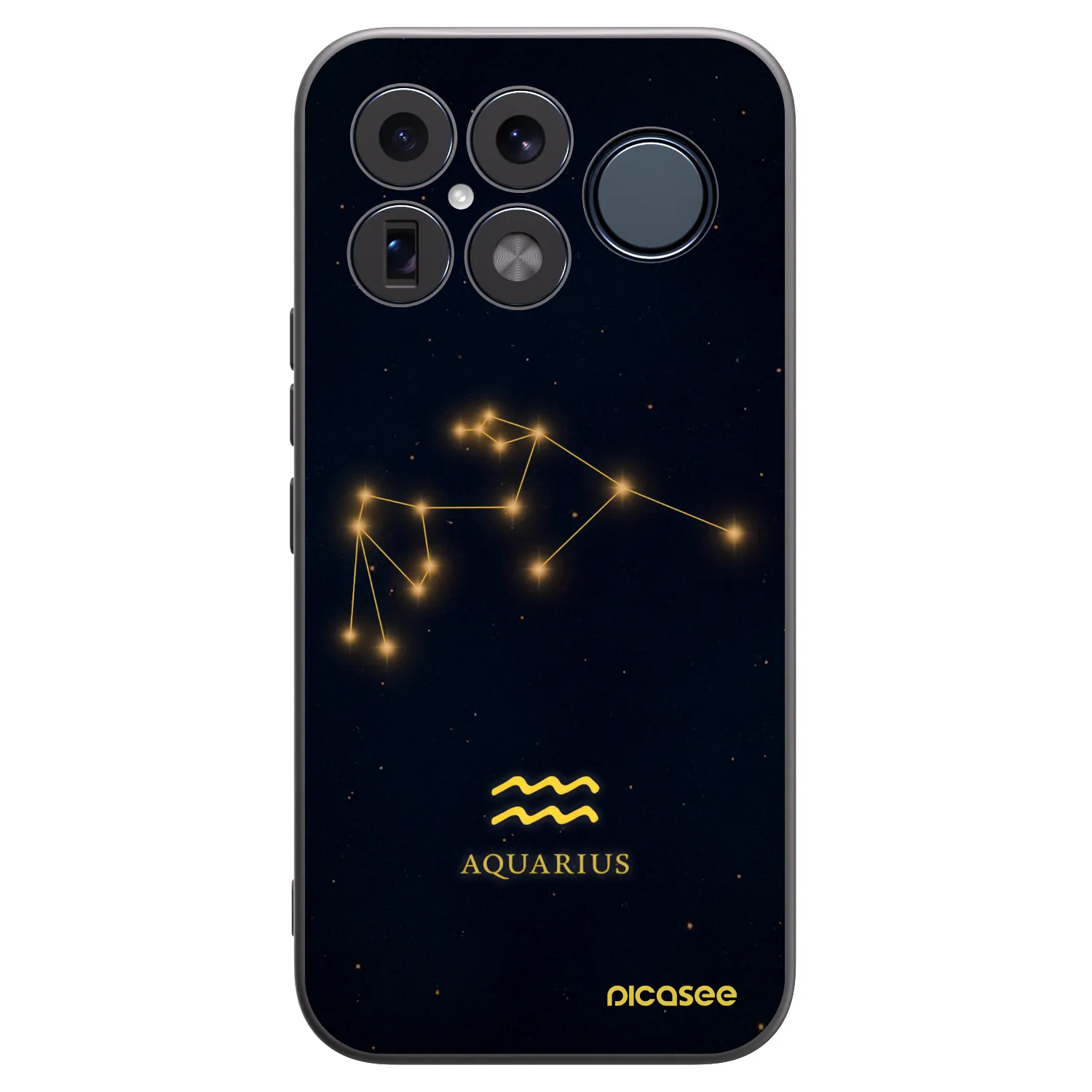 Picasee silikonový černý obal pro Xiaomi Poco F8 Ultra - AQUARIUS