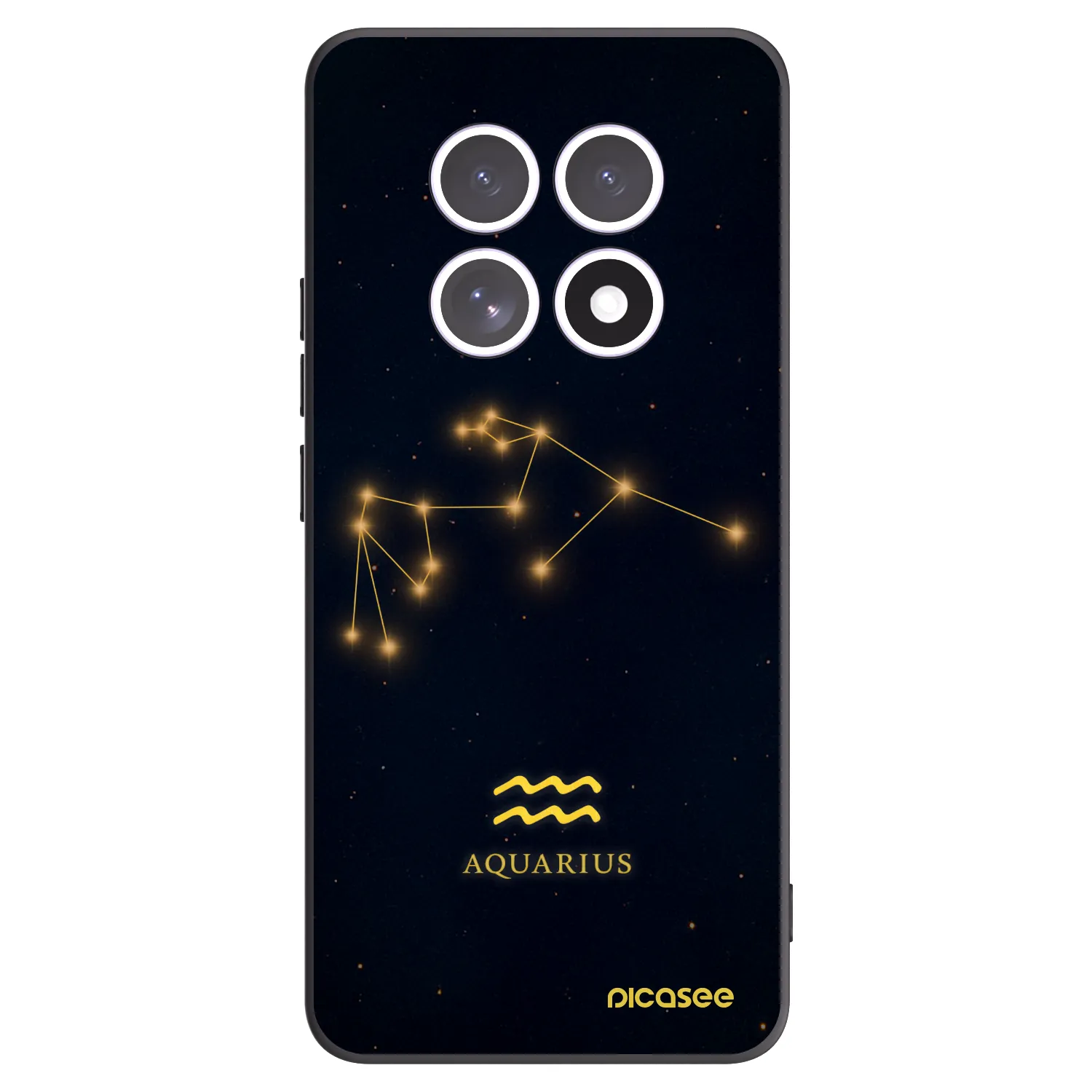 Picasee silikonový černý obal pro Xiaomi Redmi Note 15 5G - AQUARIUS