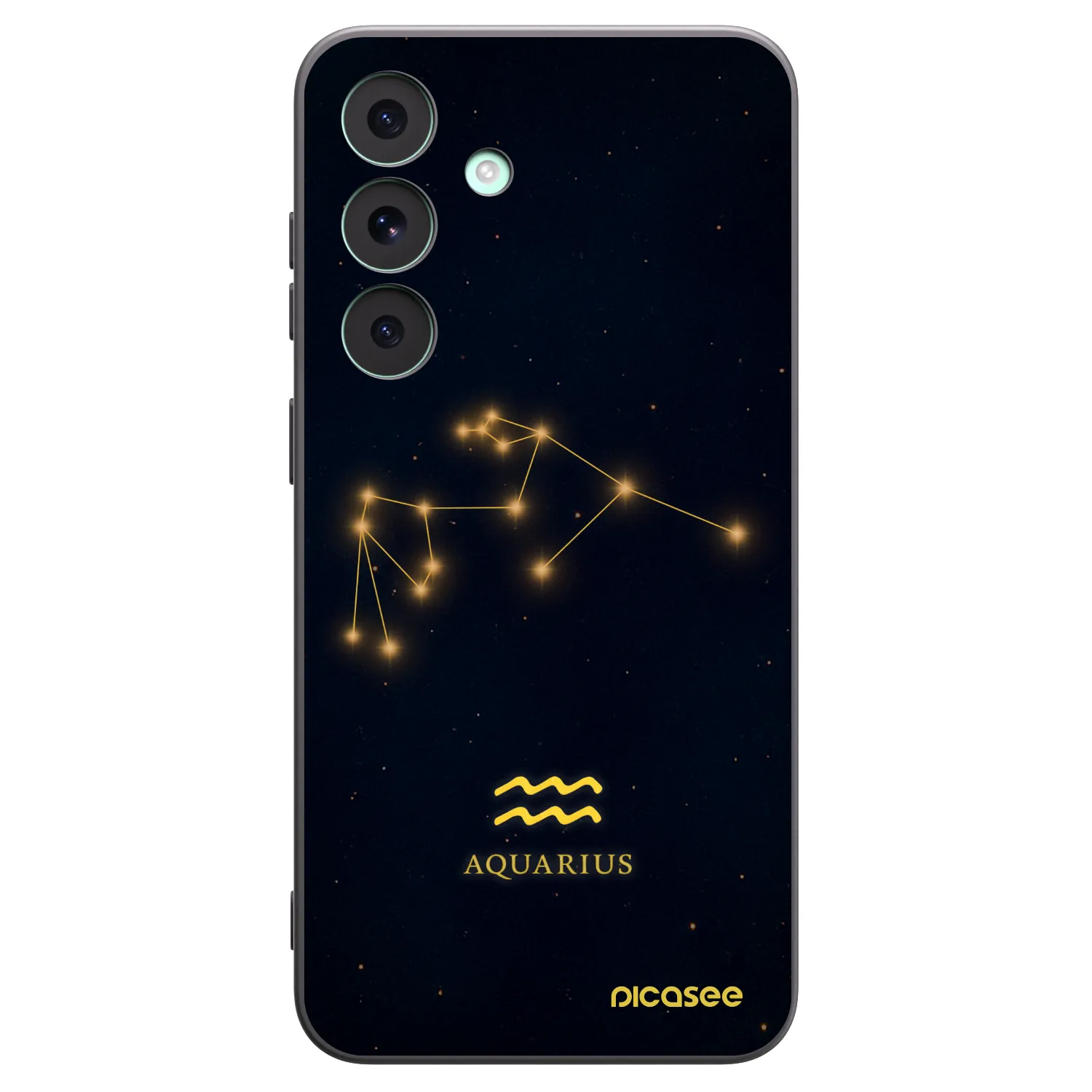 Picasee silikonový černý obal pro Samsung Galaxy S26 FE - AQUARIUS