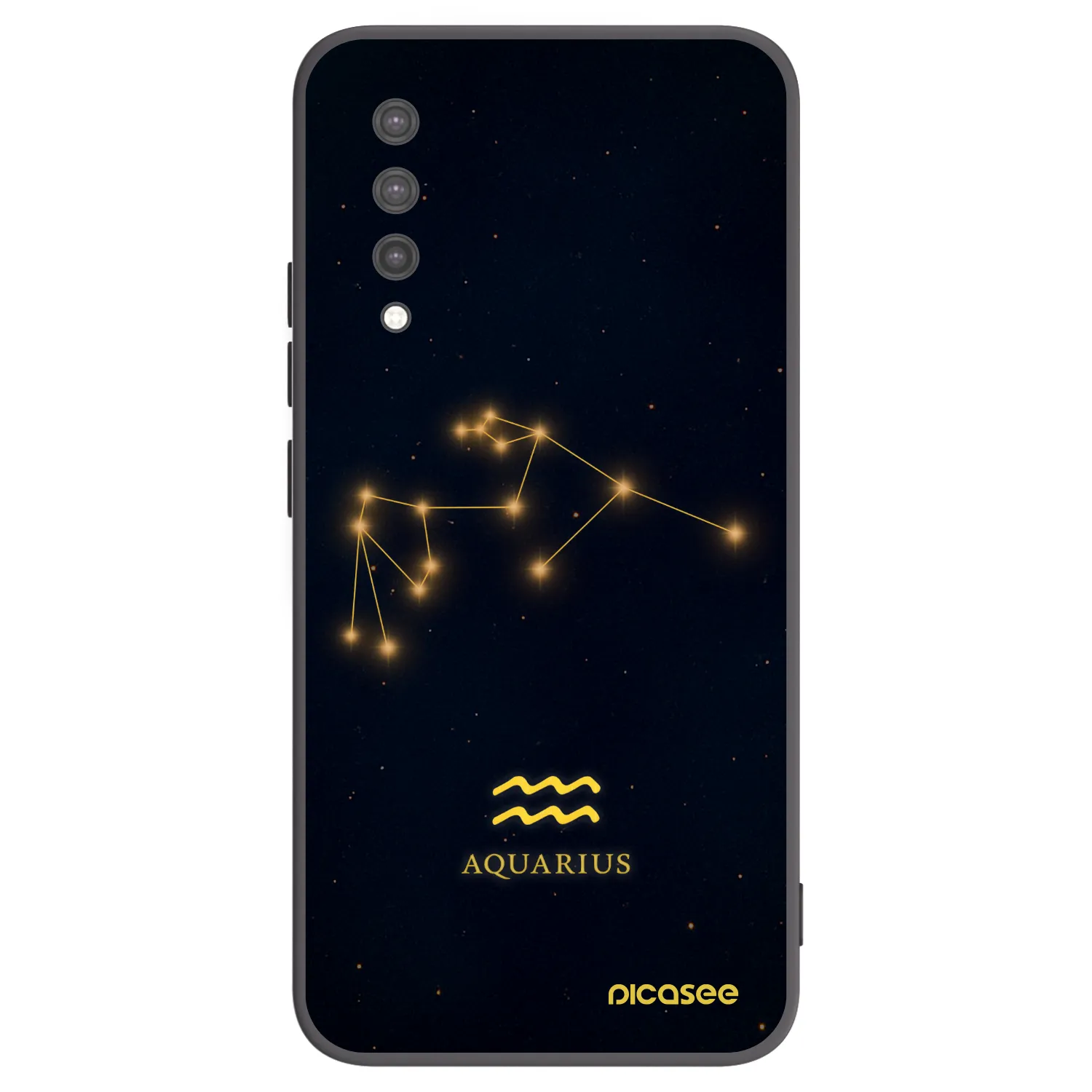 Picasee silikonový černý obal pro Xiaomi Mi 9 Lite - AQUARIUS