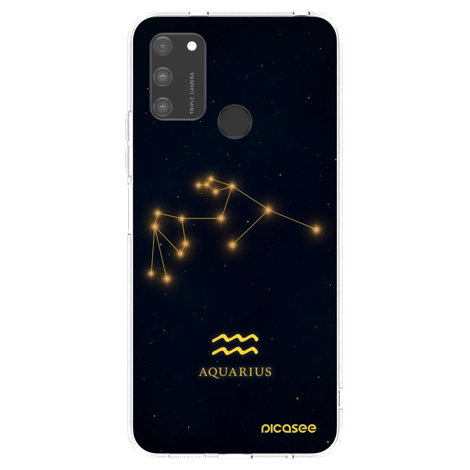 Picasee silikonový průhledný obal pro Honor 9A - AQUARIUS