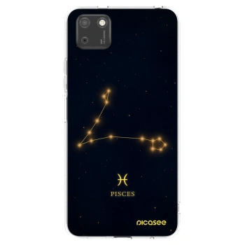 Picasee silikonový průhledný obal pro Huawei Y5P - PISCES