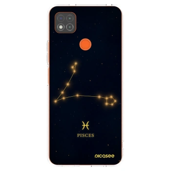 Picasee silikonový průhledný obal pro Xiaomi Redmi 9C - PISCES