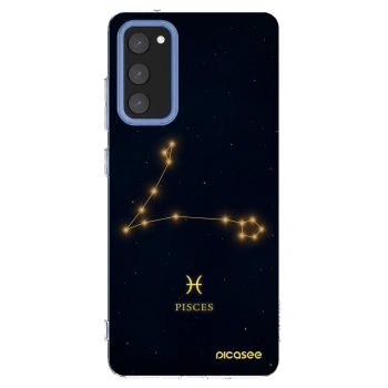 Picasee silikonový průhledný obal pro Samsung Galaxy S20 FE - PISCES