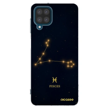 Picasee silikonový průhledný obal pro Samsung Galaxy A12 A125F - PISCES