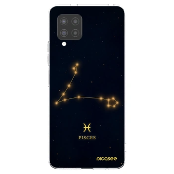 Picasee silikonový průhledný obal pro Samsung Galaxy A42 A426B - PISCES