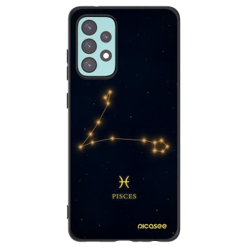 Picasee silikonový černý obal pro Samsung Galaxy A72 A725F - PISCES
