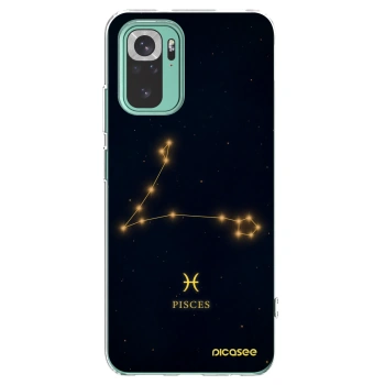 Picasee silikonový průhledný obal pro Xiaomi Redmi Note 10 Pro - PISCES