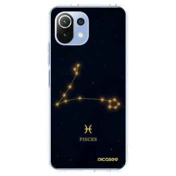 Picasee silikonový průhledný obal pro Xiaomi Mi 11 Lite - PISCES
