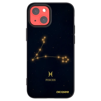 Picasee silikonový černý obal pro Apple iPhone 13 mini - PISCES