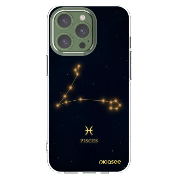 Picasee silikonový průhledný obal pro Apple iPhone 13 Pro - PISCES