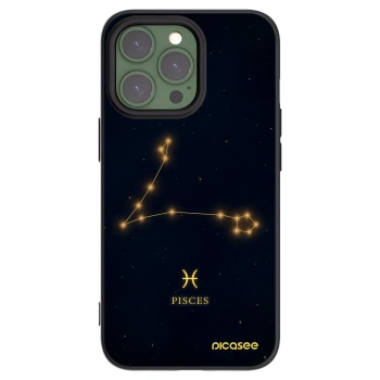 Picasee silikonový černý obal pro Apple iPhone 13 Pro - PISCES
