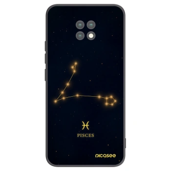 Picasee silikonový černý obal pro Xiaomi Redmi Note 9T - PISCES