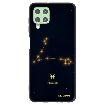 Picasee silikonový černý obal pro Samsung Galaxy A22 A225F 4G - PISCES