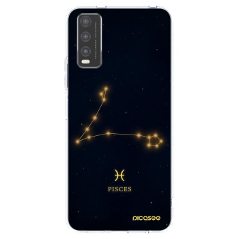 Picasee silikonový průhledný obal pro Vivo Y20s - PISCES