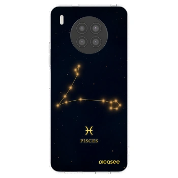 Picasee silikonový průhledný obal pro Huawei Nova 8i - PISCES