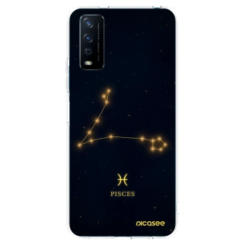 Picasee silikonový průhledný obal pro Vivo Y11s - PISCES