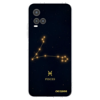 Picasee silikonový průhledný obal pro Vivo Y33s - PISCES