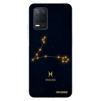Picasee silikonový průhledný obal pro Realme 8 5G - PISCES