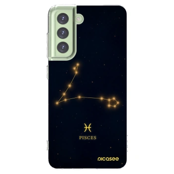 Picasee silikonový průhledný obal pro Samsung Galaxy S21 FE 5G - PISCES