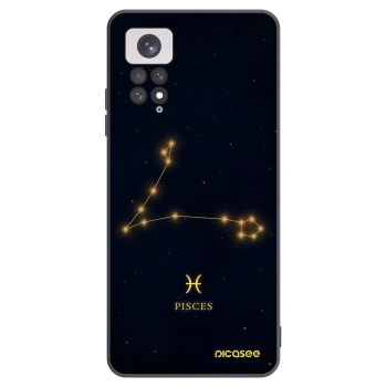 Picasee silikonový černý obal pro Xiaomi Redmi Note 11 - PISCES