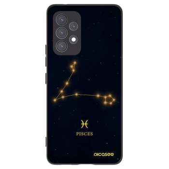 Picasee silikonový černý obal pro Samsung Galaxy A53 5G A536 - PISCES