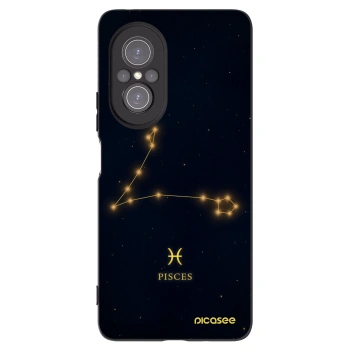 Picasee silikonový černý obal pro Huawei Nova 9 SE - PISCES