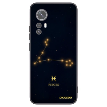 Picasee silikonový černý obal pro Xiaomi 12 - PISCES