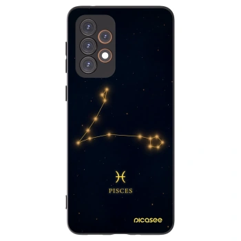 Picasee silikonový černý obal pro Samsung Galaxy A33 5G A336 - PISCES