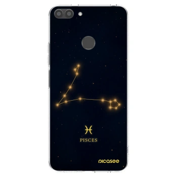 Picasee silikonový průhledný obal pro Huawei P Smart - PISCES