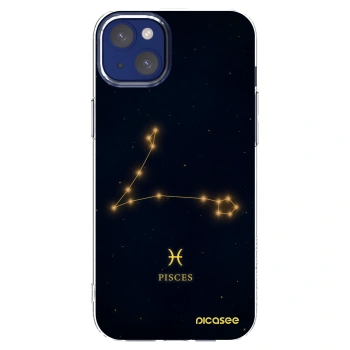 Picasee silikonový průhledný obal pro Apple iPhone 14 Plus - PISCES